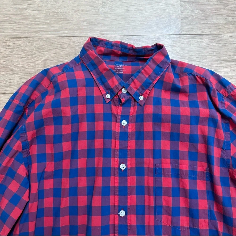 J.CREW MEN'S - BUTTON DOWN SHIRT - SIZE LARGE - PERFECT CONDITION